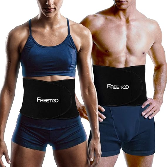 Amazon Co Jp 最新 Freetoo シェイプアップベルト ダイエット ウエストベルト 腹巻き メンズ レディース 加圧ベルト 発汗 男女兼用 お腹引き締め 発汗 脂肪燃焼 減量用 運動用 腹筋 調節可 腰用サポーター スポーツ アウトドア