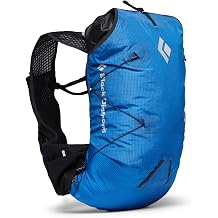 Black Diamond Unisex Distance 15-Liter Light & Fast Backpack for Trail Running, Ultra Blue, Large