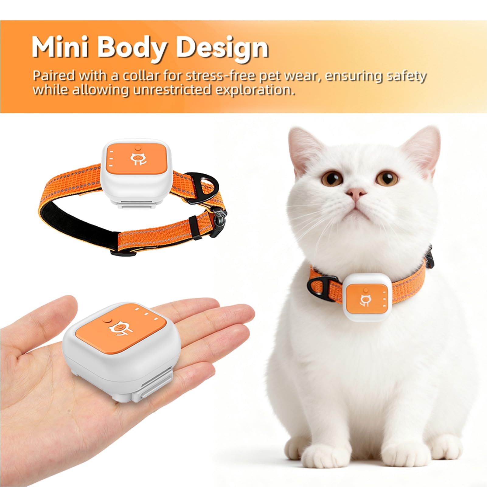 Tangxi Rastreador GPS para Mascotas, Localización en Tiempo Real con Alerta SOS, Cerca Electrónica, Dispositivo de Monitoreo de Collar Antipérdida a Prueba de Agua para Perros, Ga (Versión Eurasia