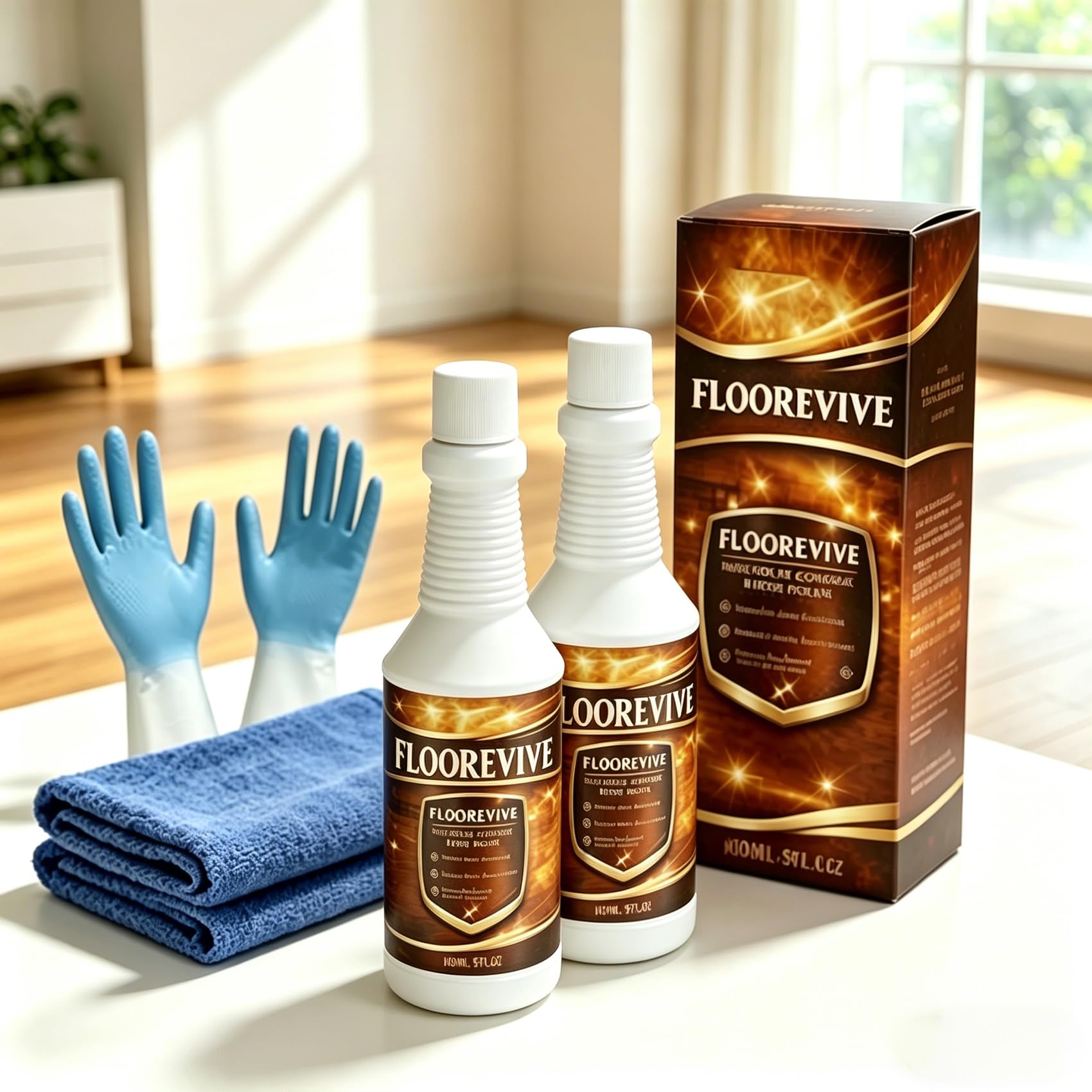 Floorevive Profesional Floor Restorer Cera Para Suelos De Alto Contenido En Sólidos