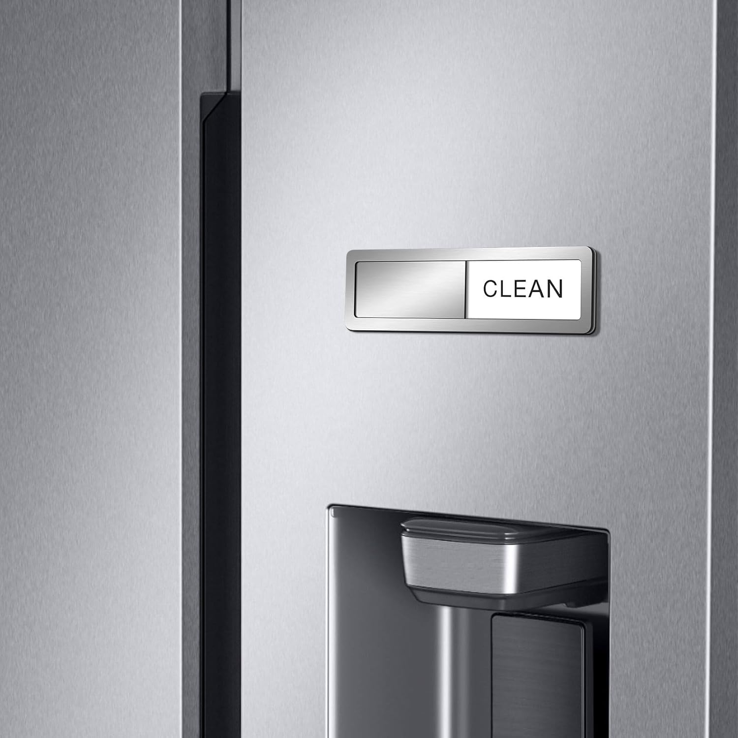 2Pcs Clean Dirty Dishwasher Magnet Sign, No Mark Installation Washing Machine Label Notice, Kitchen Gadget for Apartment Essential, Dishwasher Sign for Refrigerator, Oven, Washing Machine