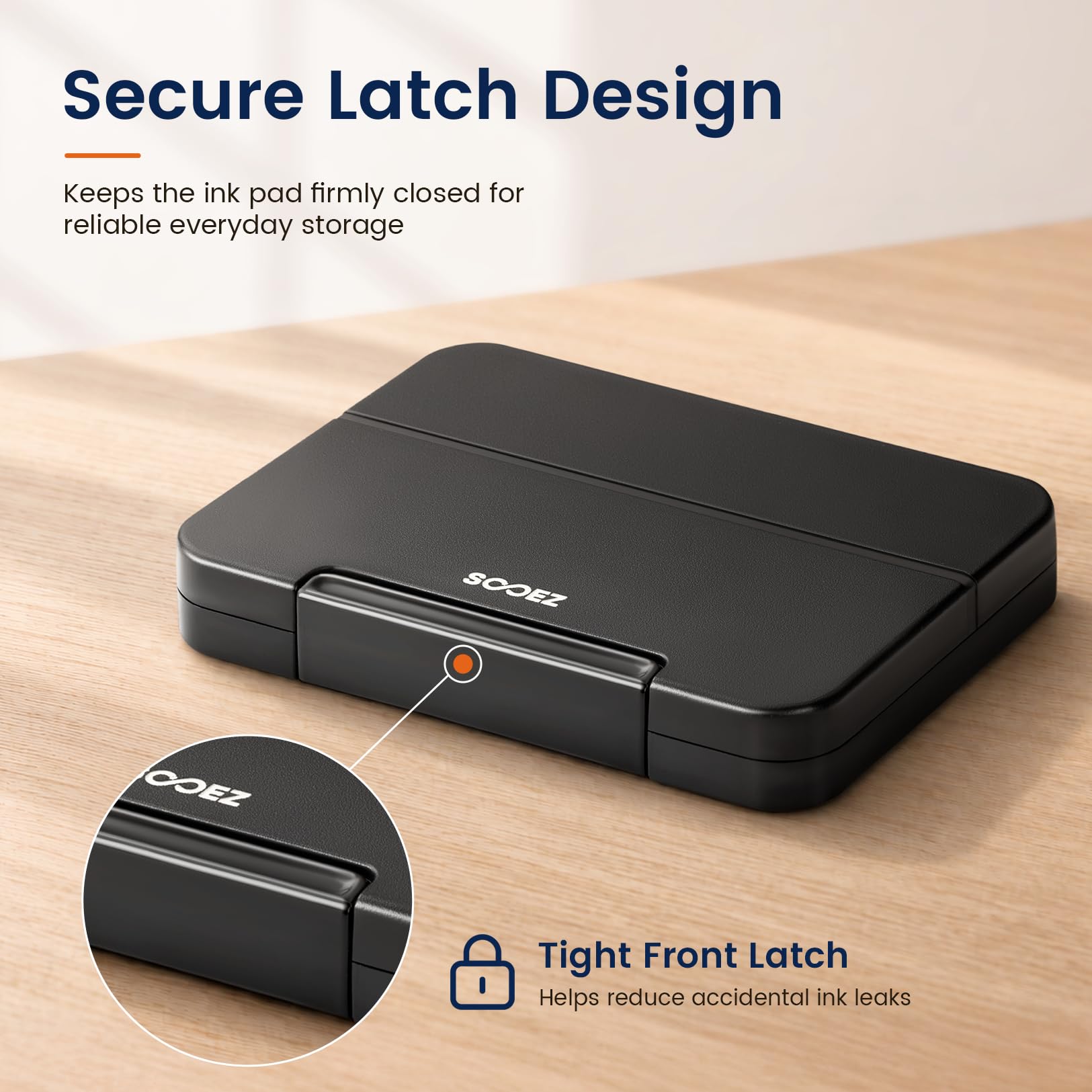 Sooez Ink Pad - Secure Stamping & Leak-Proof -3