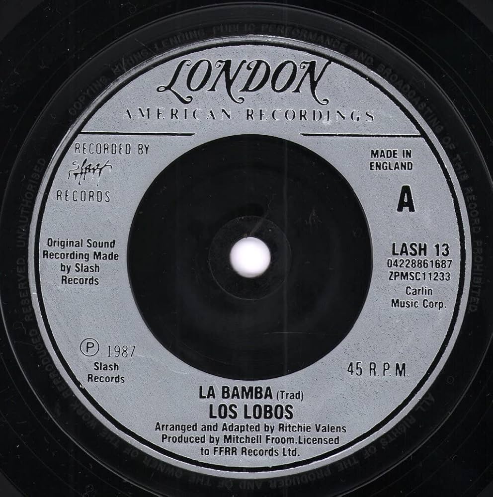Amazon.co.jp: La bamba (1987) / Vinyl single [Vinyl-Single 7