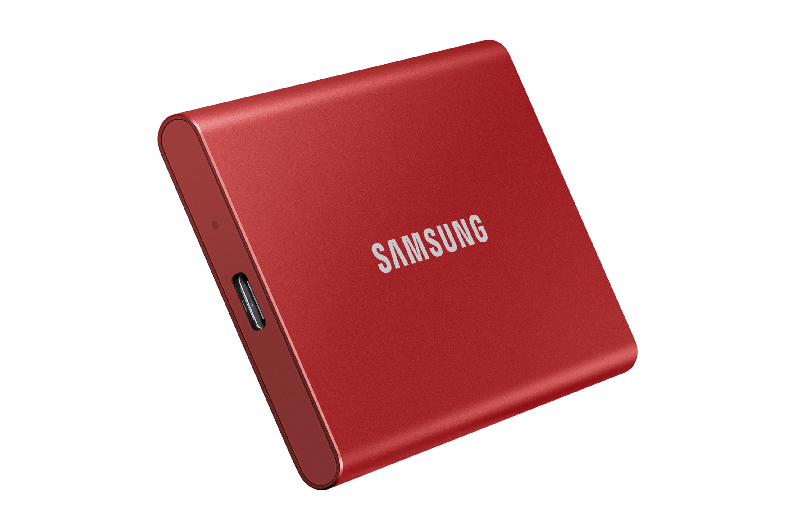 Samsung ポータブルSSD T7 1TB (レッド) MU-PC1T0R Samsung 1TB T7 External SSD, Red, MU-PC1T0R/WW, Read/Write Speed