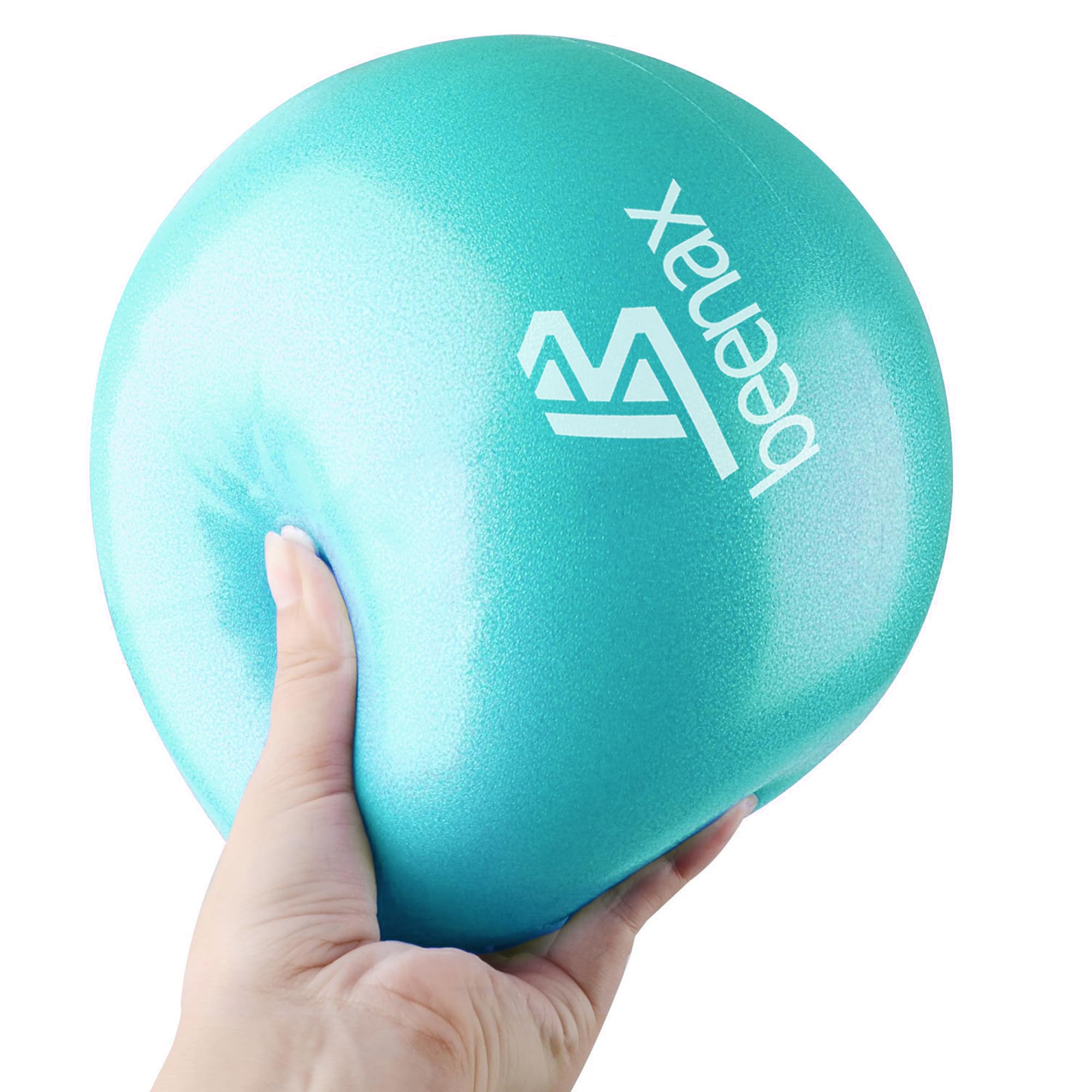 Beenax 23cm Soft Pilates Ball - 9 Inch Exercise, Mini Barre, Gym Ball - Perfect for Yoga, Pilates, Core Training, Physical Therapy and Balance (Home & Gym & Office) โ image 1