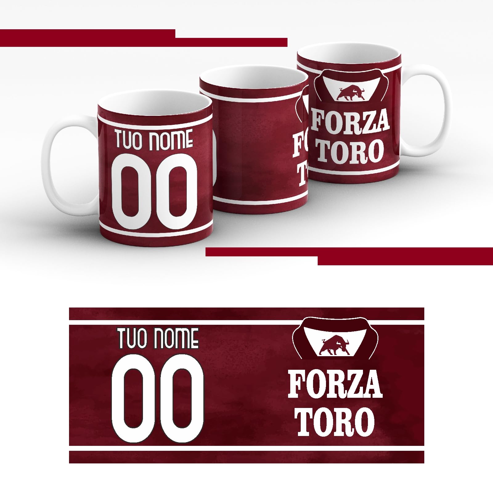 Tazza Personalizzata Juventus - Ceramica, Regalo Per Tifosi, Stampa Alta Qualità - Foto 2