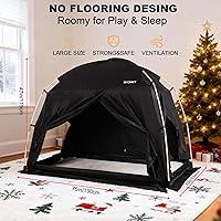 Vista 2 de Carpas de Cama con Dosel - Carpa de Ensueño Privada para Dormir Cómodamente en Interiores, Reductora de Luz y Transpirable, con Carpa de Cama