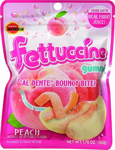 Fettuccine Gummi Melocotón paquete de 10 10 x 176 onzas