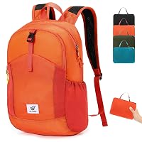 SKYSPER Zaino Pieghevole Antifurto con Protezione RFID, 20L Zaino da Escursione Zainetto