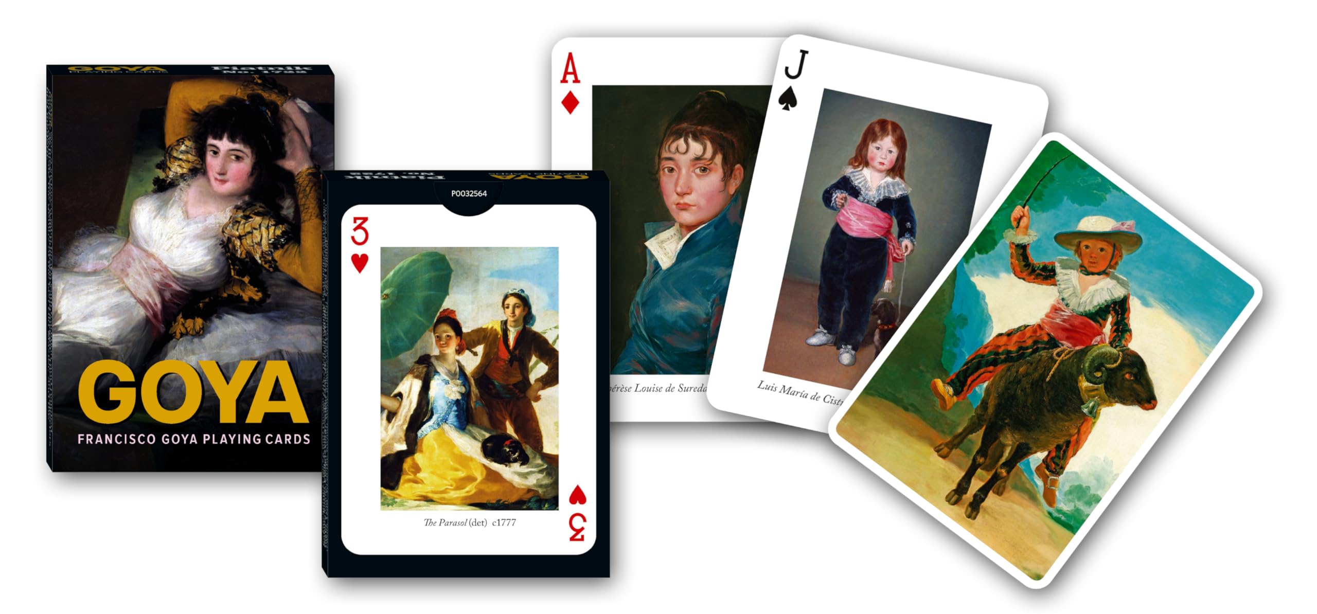 Piatnik Goya Card Game 54 Sheets, Verschiedene Farben, 6.5 cm x 9.2 cm x 1.8 cm - Image 2