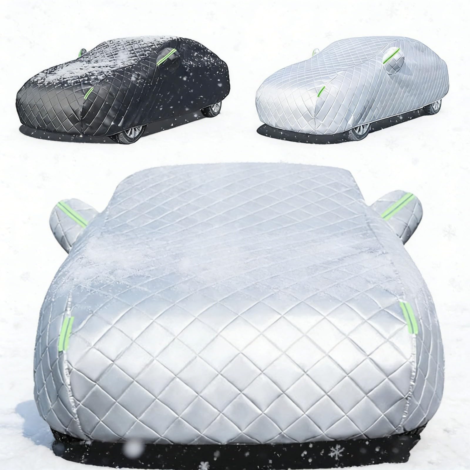 Bache Voiture Exterieur Anti Grele pour Toyot Aygo X Hybrid 2025-2026,Housse de Voiture Hivernale Imperméable Protège Votre Peinture Contre Grêle,UV et Poussière