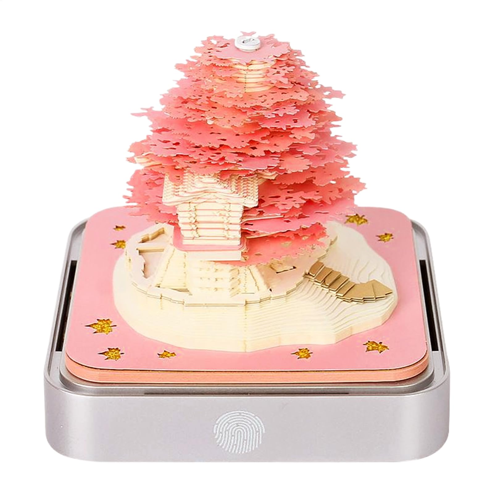 Calendario 3D 2026 Bloc Planificador Escultura Decoración Hogar | Calendario 3D Floral 2026 Con Hojas Arrancables para el Hogar, Oficina, Escuela, Niños, Adultos, Cumpleaños y Navidad