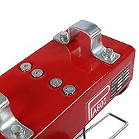 Vista 6 de Cabrestante eléctrico de 110 V, cabrestante eléctrico portátil, cable de 1763 libras, grúa de polea de techo con alambre de acero chapado en zinc