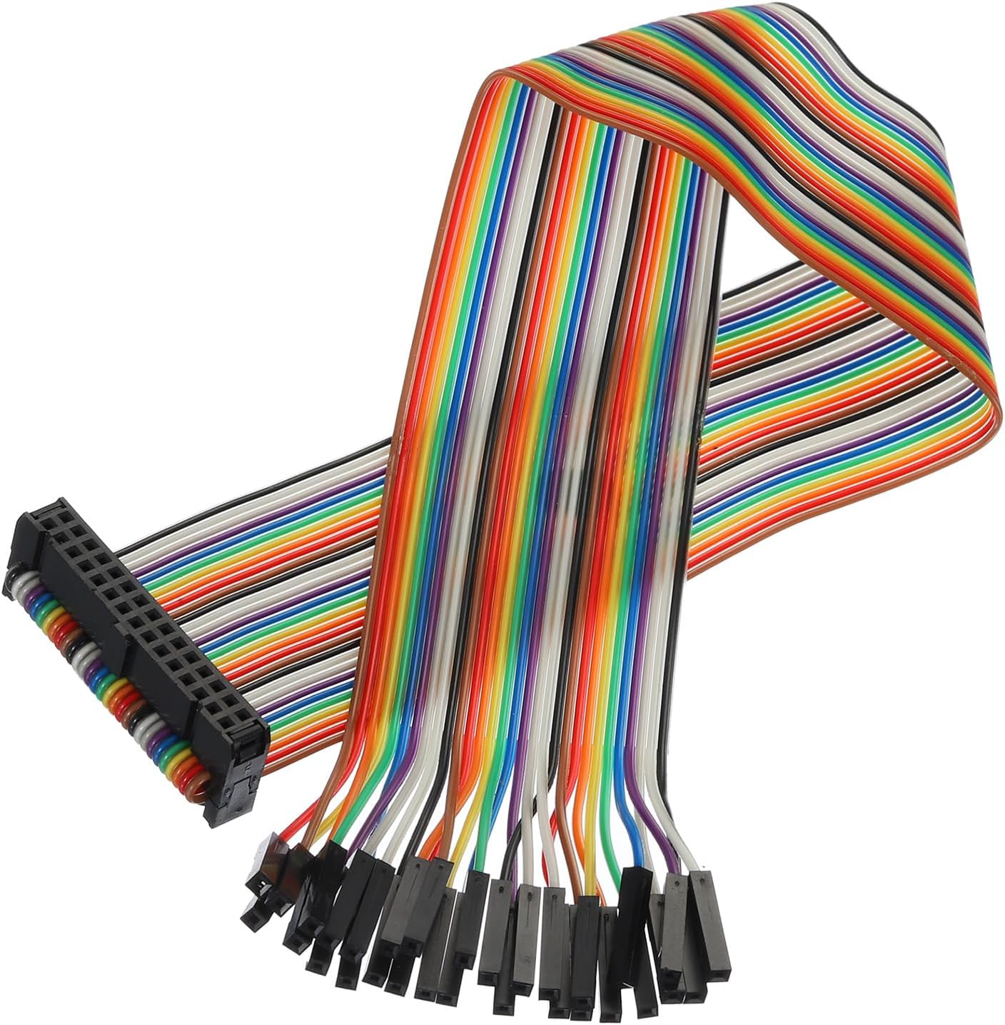 5 Pezzi Cavi Jumper Multicolore 10cm Per Breadboard - Set 40pin M/F Per Arduino Raspberry Pi - Foto 11