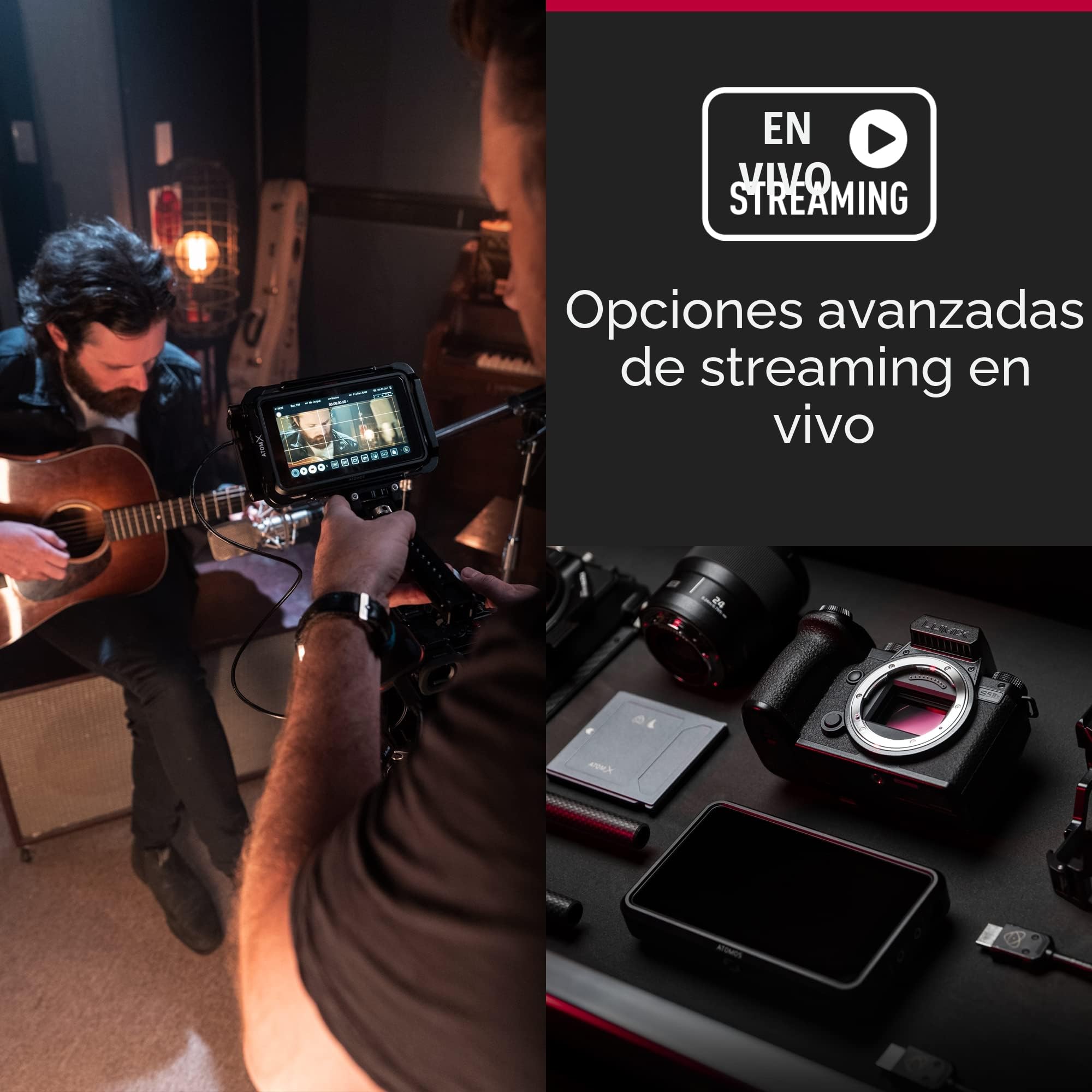 Panasonic LUMIX DC-S5M2XE Cámara Marco Completo Sin Espejo, Grabación 4K 60P y 6K 30P, Pantalla Abatible, Wi-Fi, AF Híbrido De Fase, IS Activo, ISO Nativo Dual, Batería DMW-BLK22, Solo Cuerpo