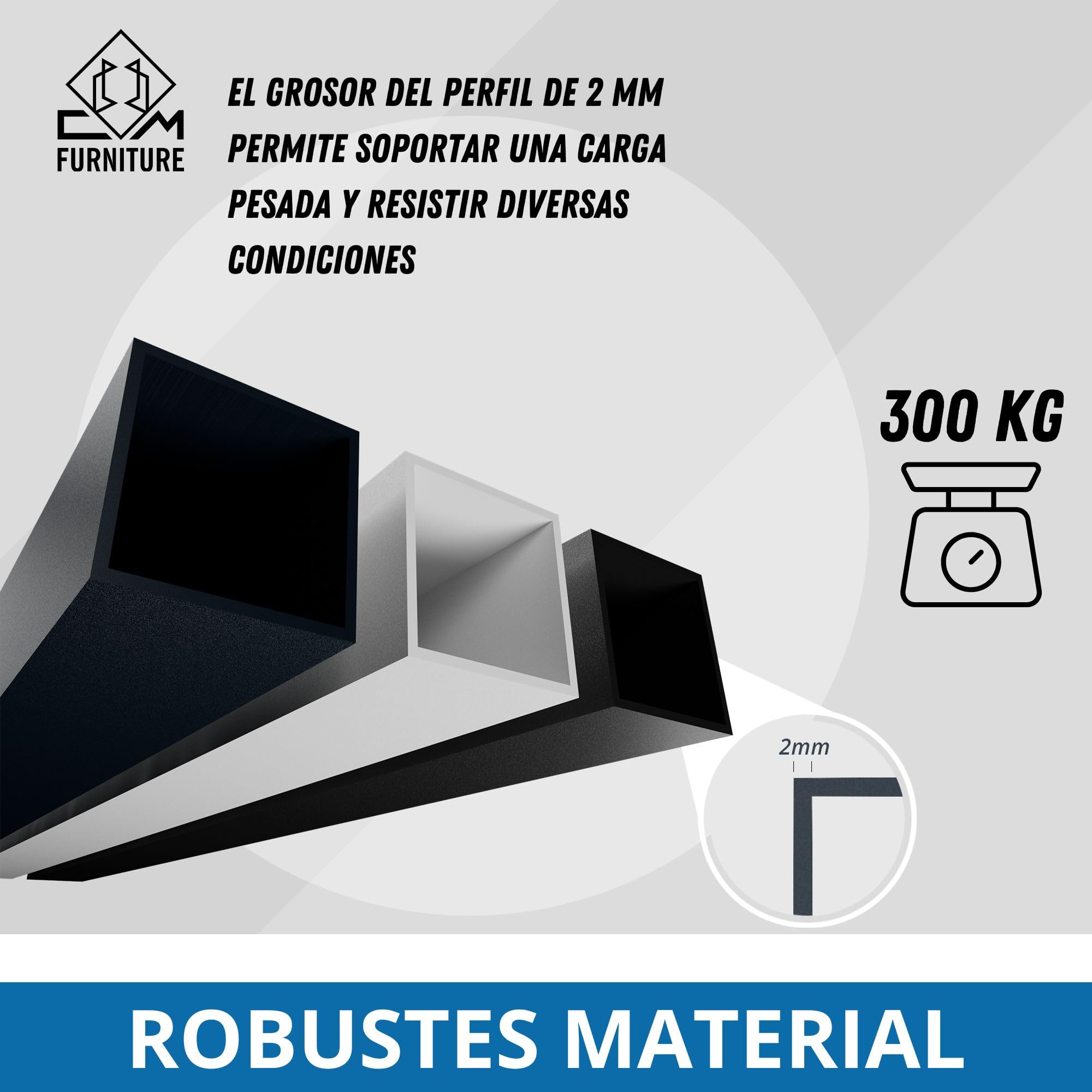 4 Pata de la Mesa de Acero Negro Perfil Cuadrado 80x80 mm, Altura: 72 cm Pies para Muebles Juego de Piernas de Acero con Tornillos para Escritorio, Encimera Pies de Mesa