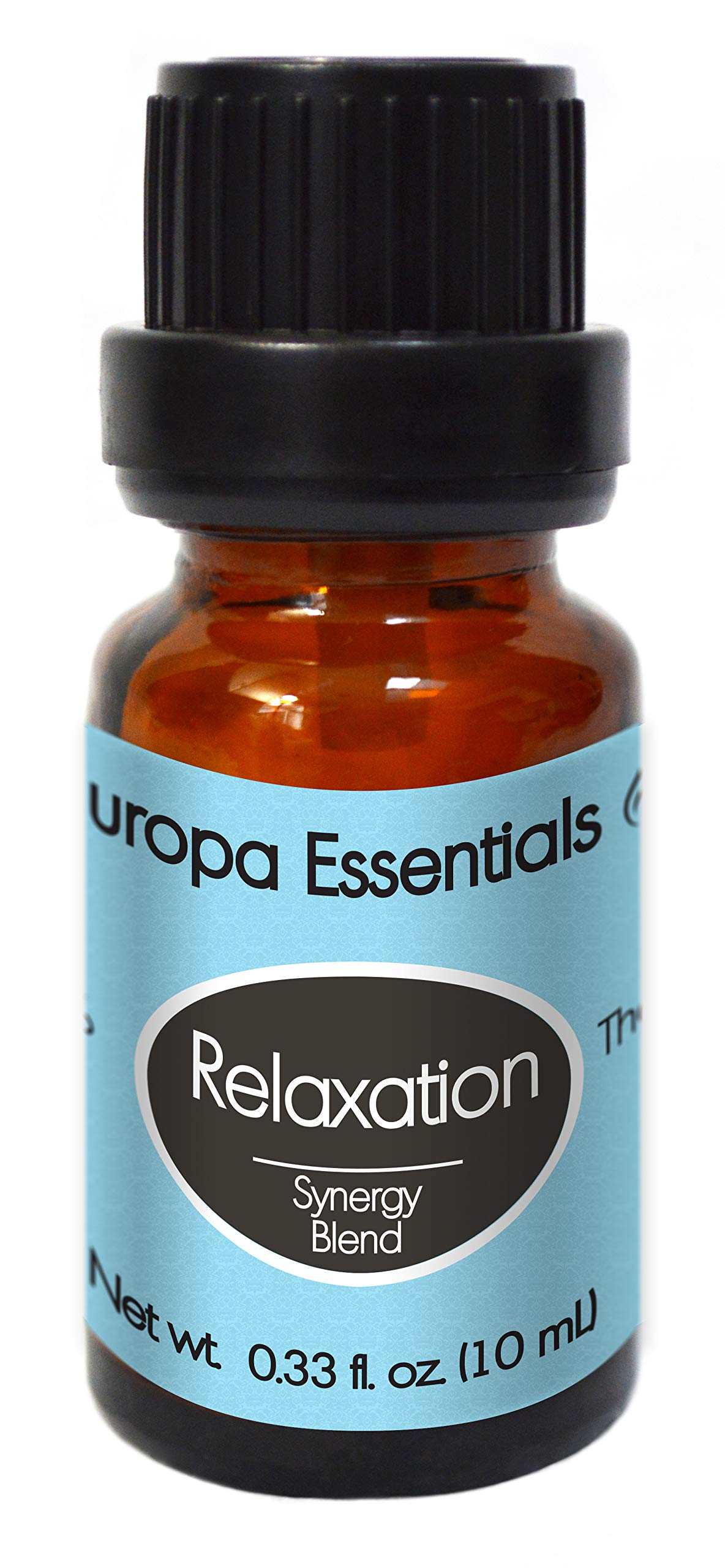 All Natural Relaxation Tranquility Synergy Essential Oil Blend - 100% Pure Therapeutic Grade, Aromatherapy Blend with Lavender, Roman Chamomile, Tangerine and Labdanum, 10ml