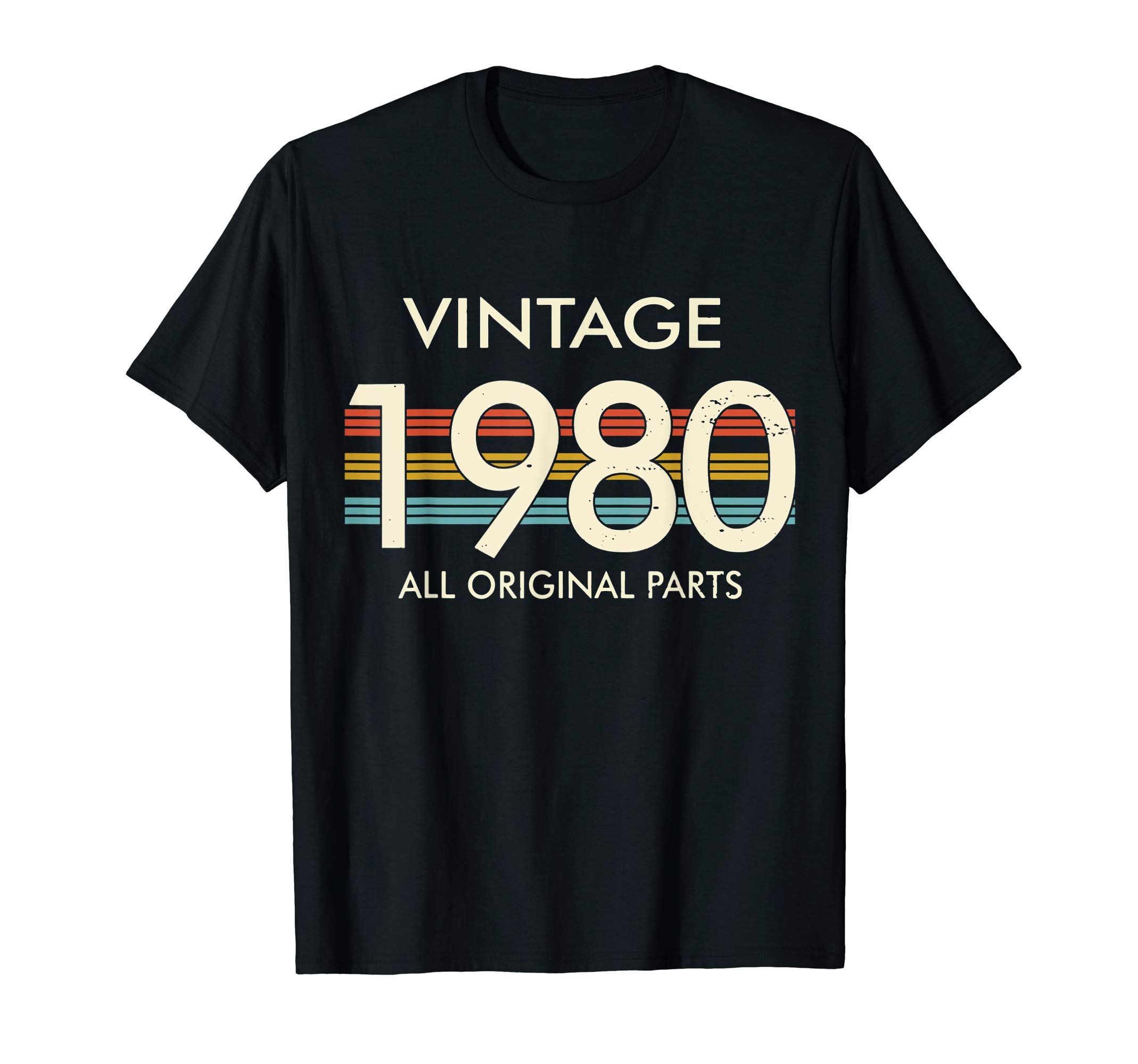 Vintage 1980 All Original Parts Was Born In 1980 T-Shirt