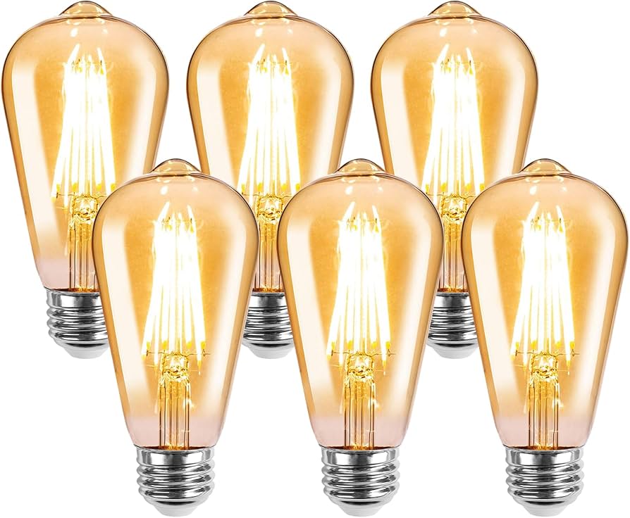 Amazon | 【E26】Lepro led電球 e26 エジソン電球 60W形 6個入り 電球