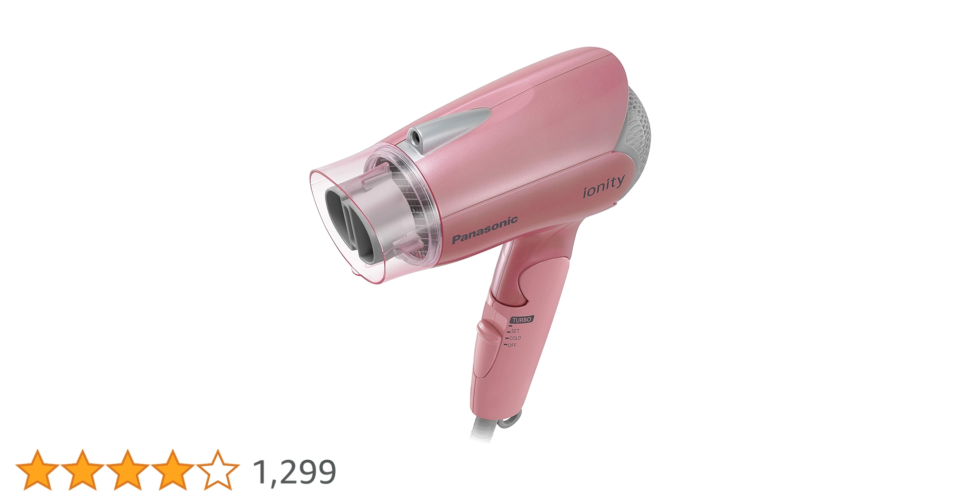 Amazon | パナソニック ヘアドライヤー イオニティ ペールピンク