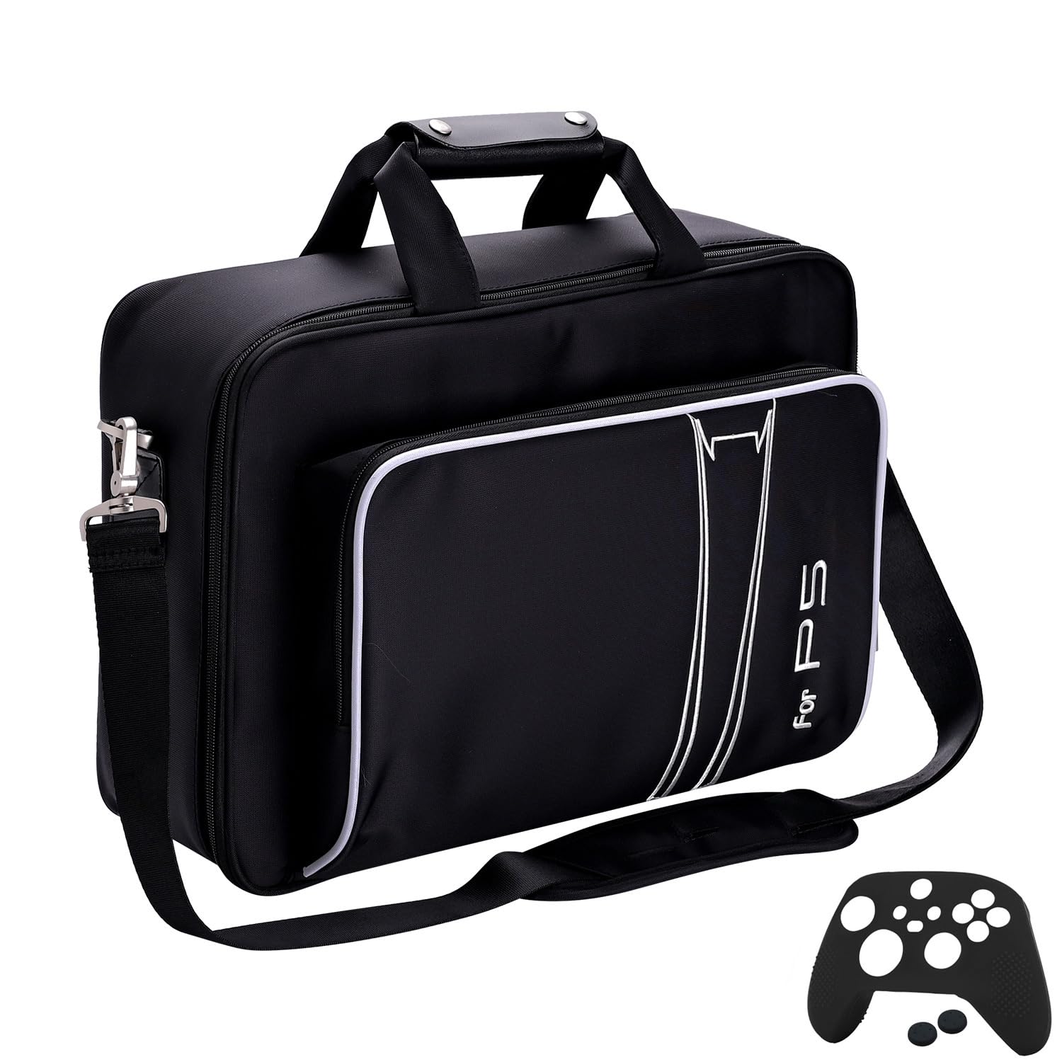 BEDAIL Travel Case for PS5 Carrying Case for PlayStation 5 Disk Digital Edition Travel Carry Bag for PS5