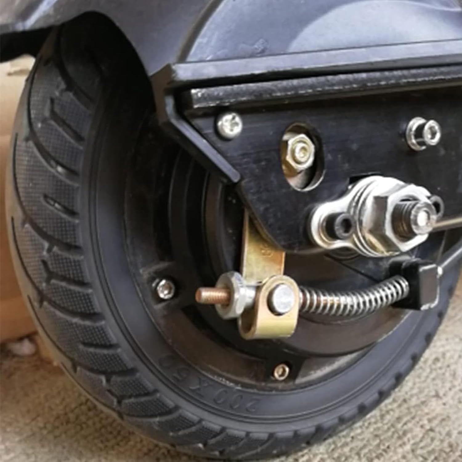 PRO CAKEN 200x50 solid tire wheel with Aluminum alloy wheels for electric scooter balance car 8x2 solid wheel explosion proof puncture tubeless tire parts…
