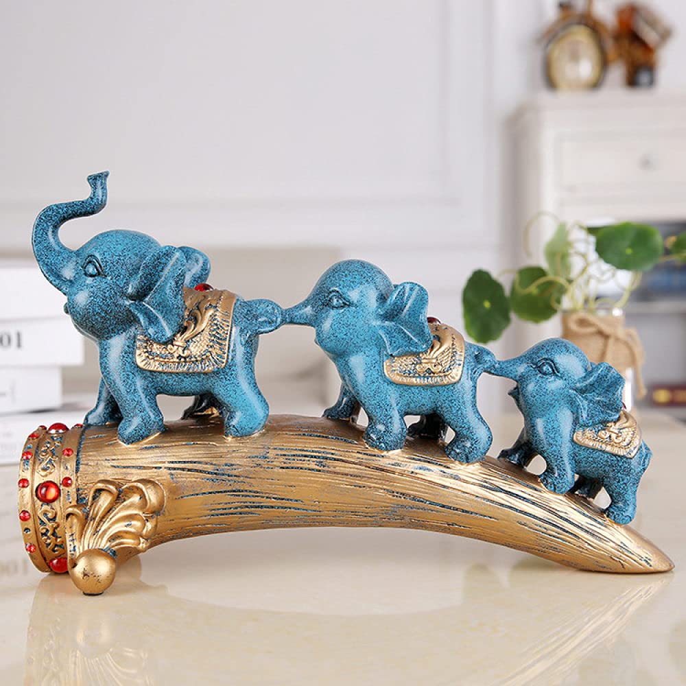 Décoration porche et salon avec cette sculpture éléphant rétro