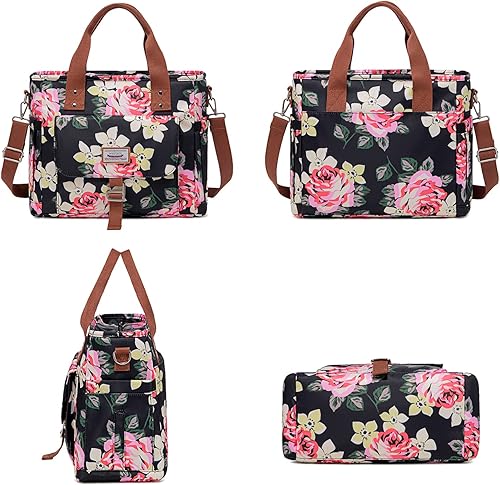 Miniatura 83 de Weitars Lonchera aislada para hombres y mujeres, lonchera a prueba de fugas para el trabajo, bolsa de almuerzo extragrande con correa de hombro