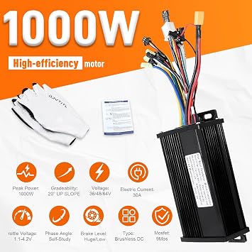 Electric Bike Controller 36V/48V/64V 30A 750W/1000W