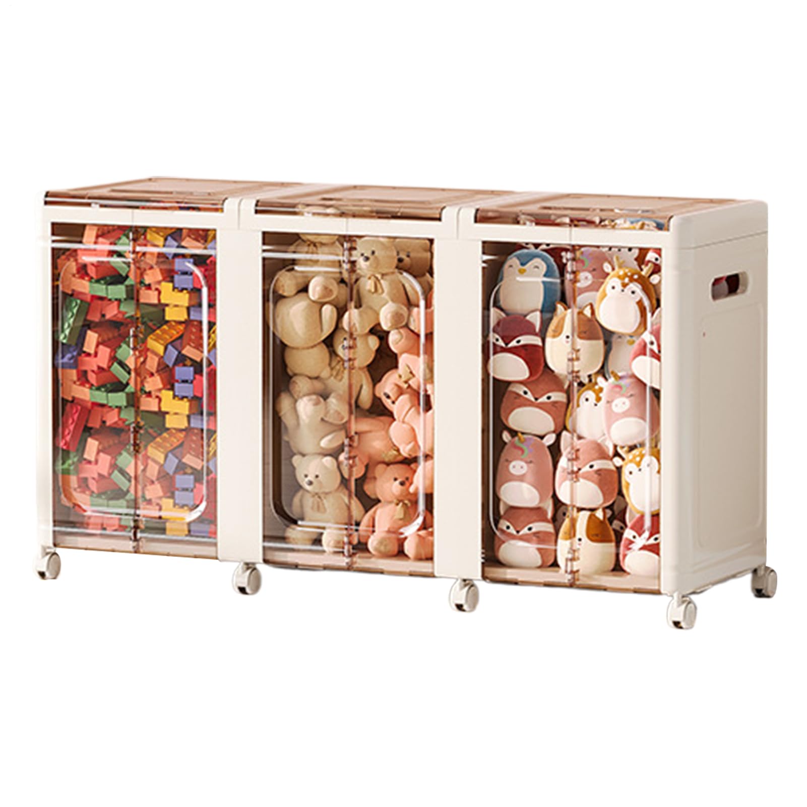 Bacs de rangement empilables Teksome de qualité supérieure | Boîtes d'organisation dressing
