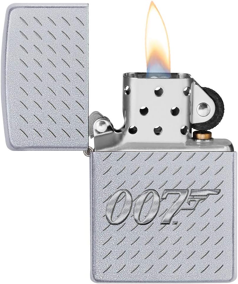 Zippo Lighter, Brass, Design, 5,83,81,2