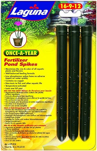 Laguna Pico fertilizante Once-A-Year - Planta acuática - Paquete de 3