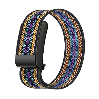 ELACCENT® Whoop Strap Suitable for Whoop 5.0 | Nylon Braided Strap Adjustable Bracelet Band for Men and Women | Style 33