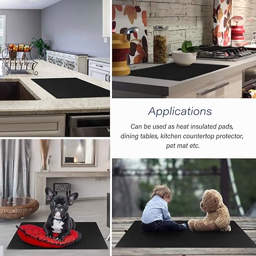 Miniatura 8 de Gartful 3 herramientas de silicona para manualidades, 1 alfombrilla de silicona de gran tamaño, 1 taza graduada de 16.9fl oz, 1 taza de mezcla de