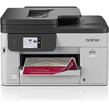 Brother INKvestment 5010 Wireless Color Inkjet All-in-One Printer with Automatic 2-Sided Copy & Scan with 2.7 Color Touchscreen MCF-J5010DW