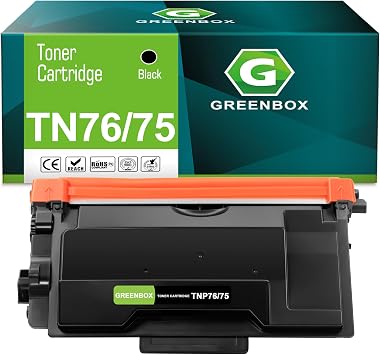 GREENBOX TNP76 TNP75 Toner Cartridge for Bizhub 4000i 5000i Printer,1 Black