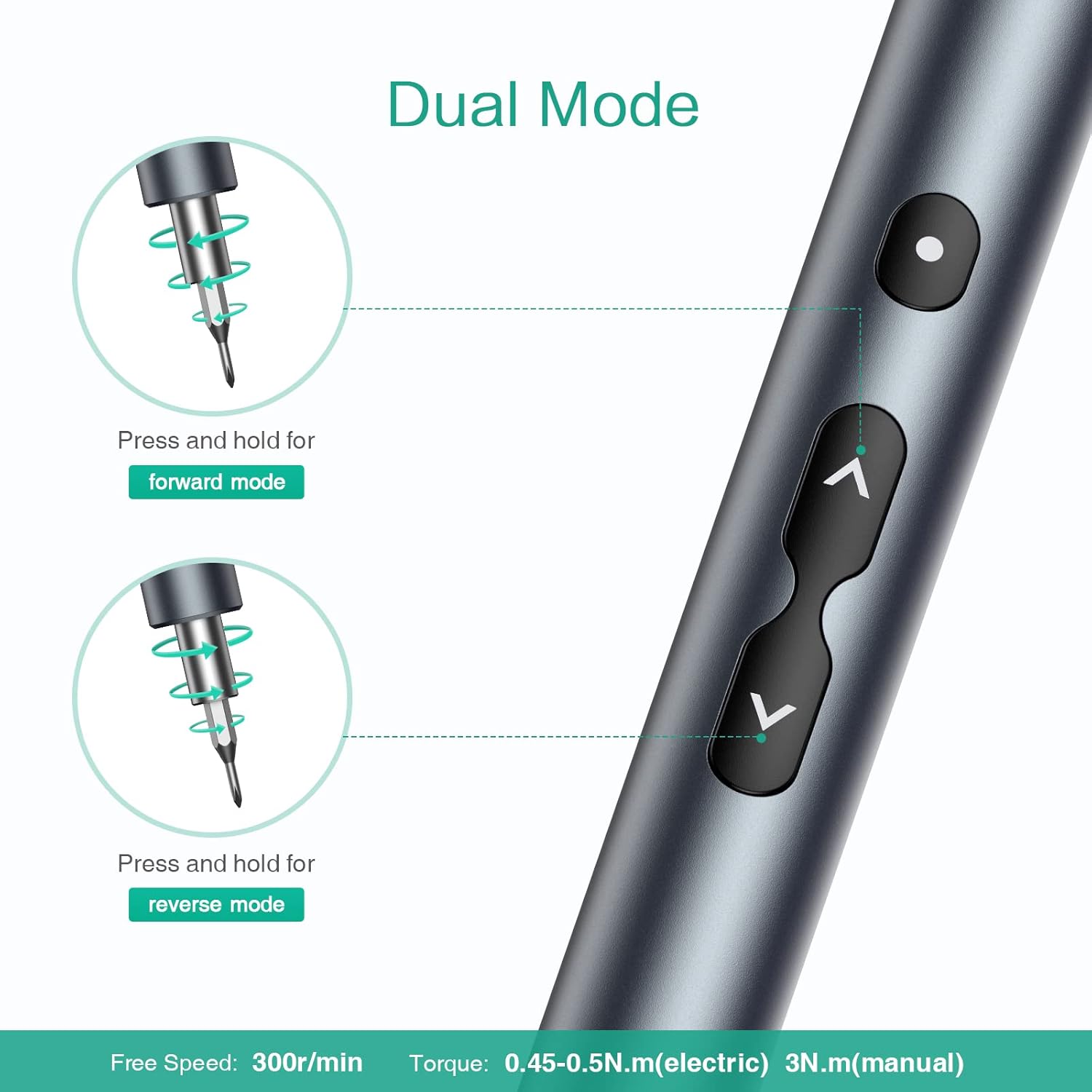 ORIA Electric Screwdriver, (Upgraded) 28 in 1 Cordless Screwdriver