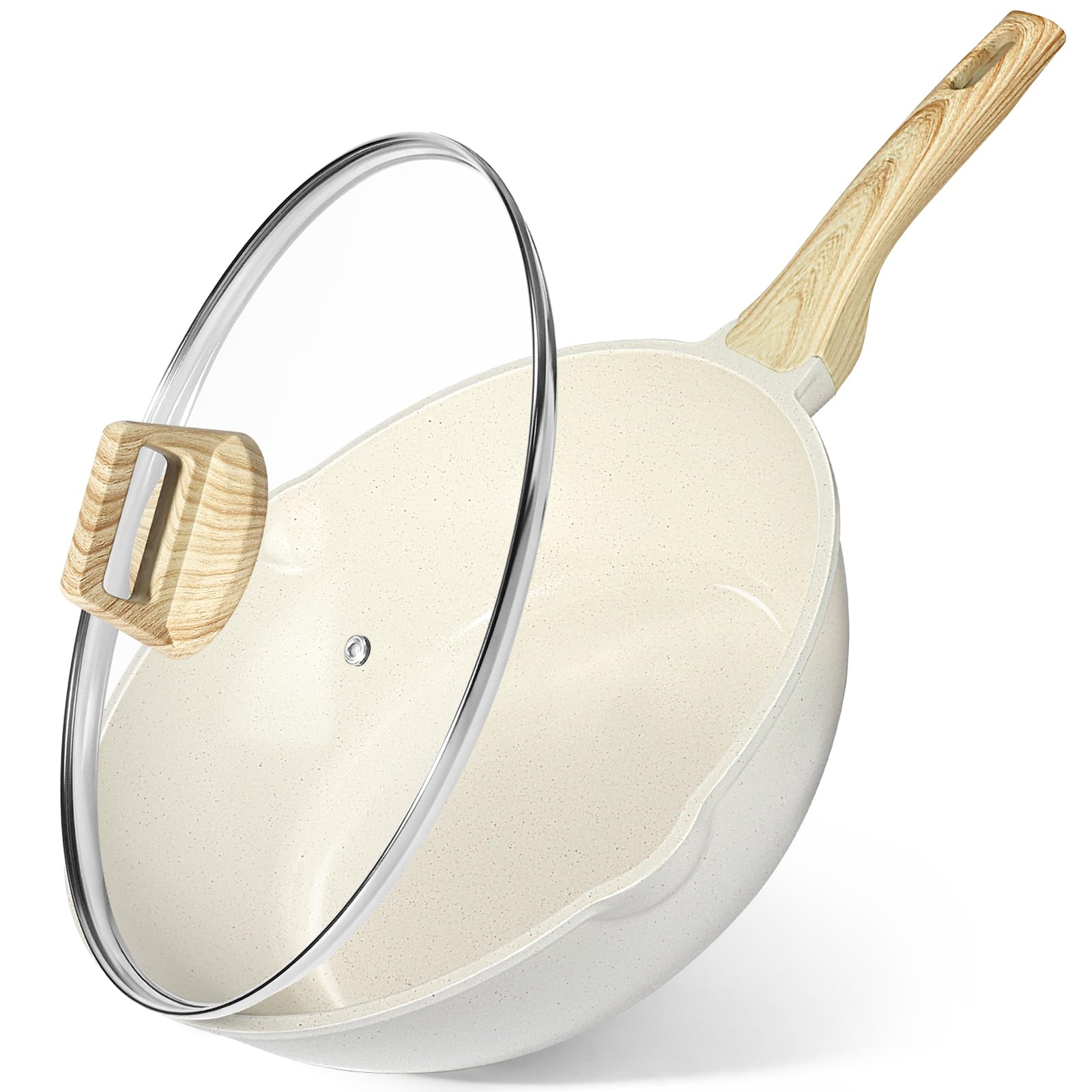 GiPP Ceramic Nonstick Deep Frying Pan