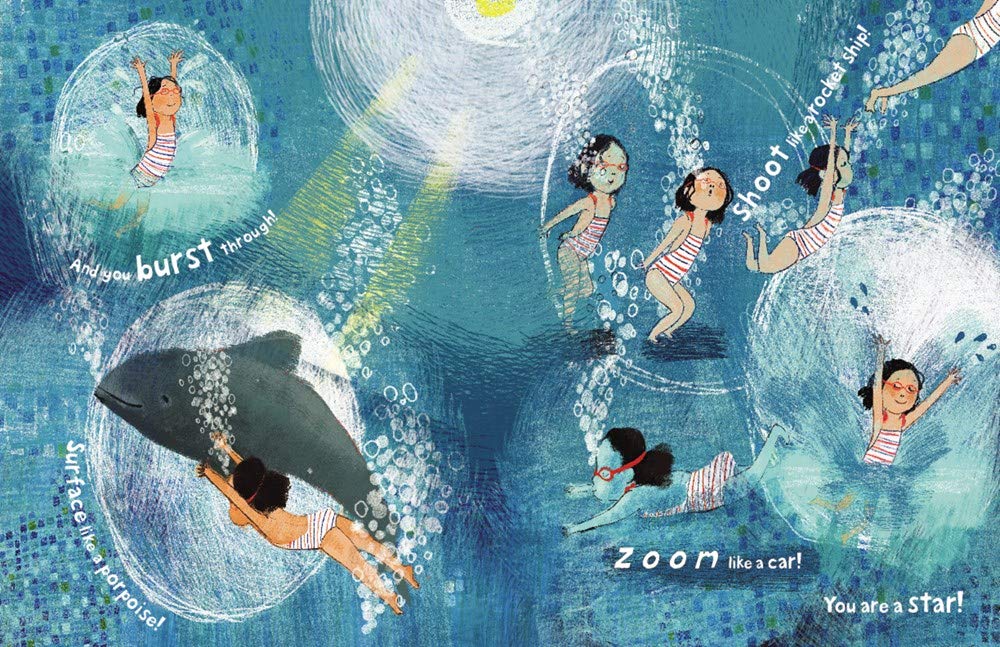 Bubbles . . . UP!: A Celebratory Picture Book About Pool Day Fun and Sibling Bravery for Kids (Ages 4-8)