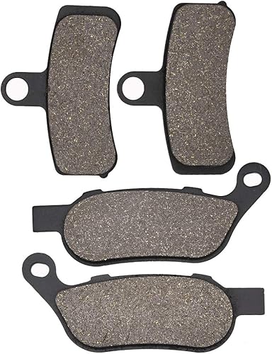 Cyleto Pastillas de freno delanteras y traseras para HARLEY DAVIDSON FLD Switchback 2012-2016  FXD Super Glide 2008 2009 2010  FXDWG Dyna Wide Glide