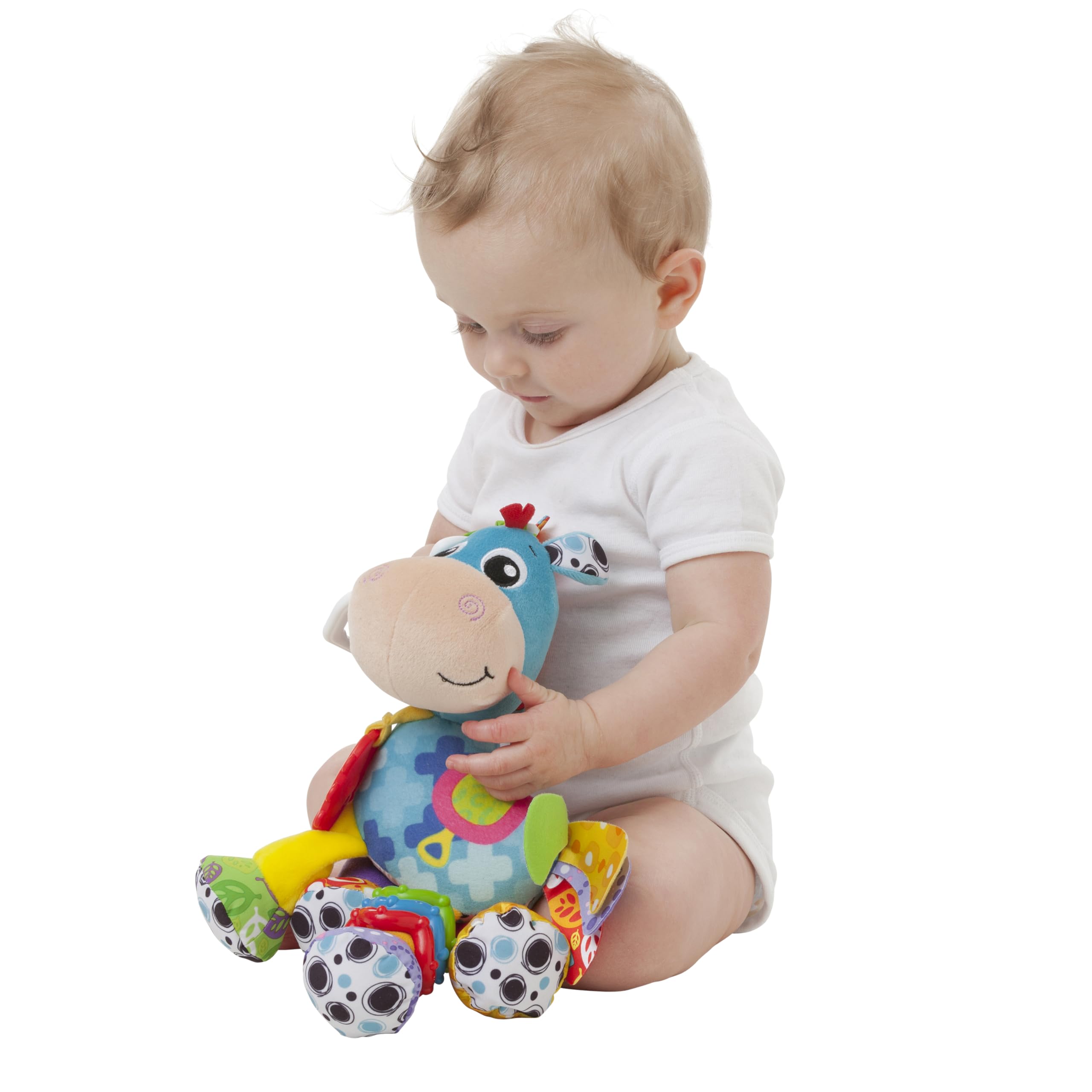 Playgro Clip Clop Sensory Garden Activity Gift Pack, Versatile Crib and Stroller Toys for Infants 0+ Months - Image 3