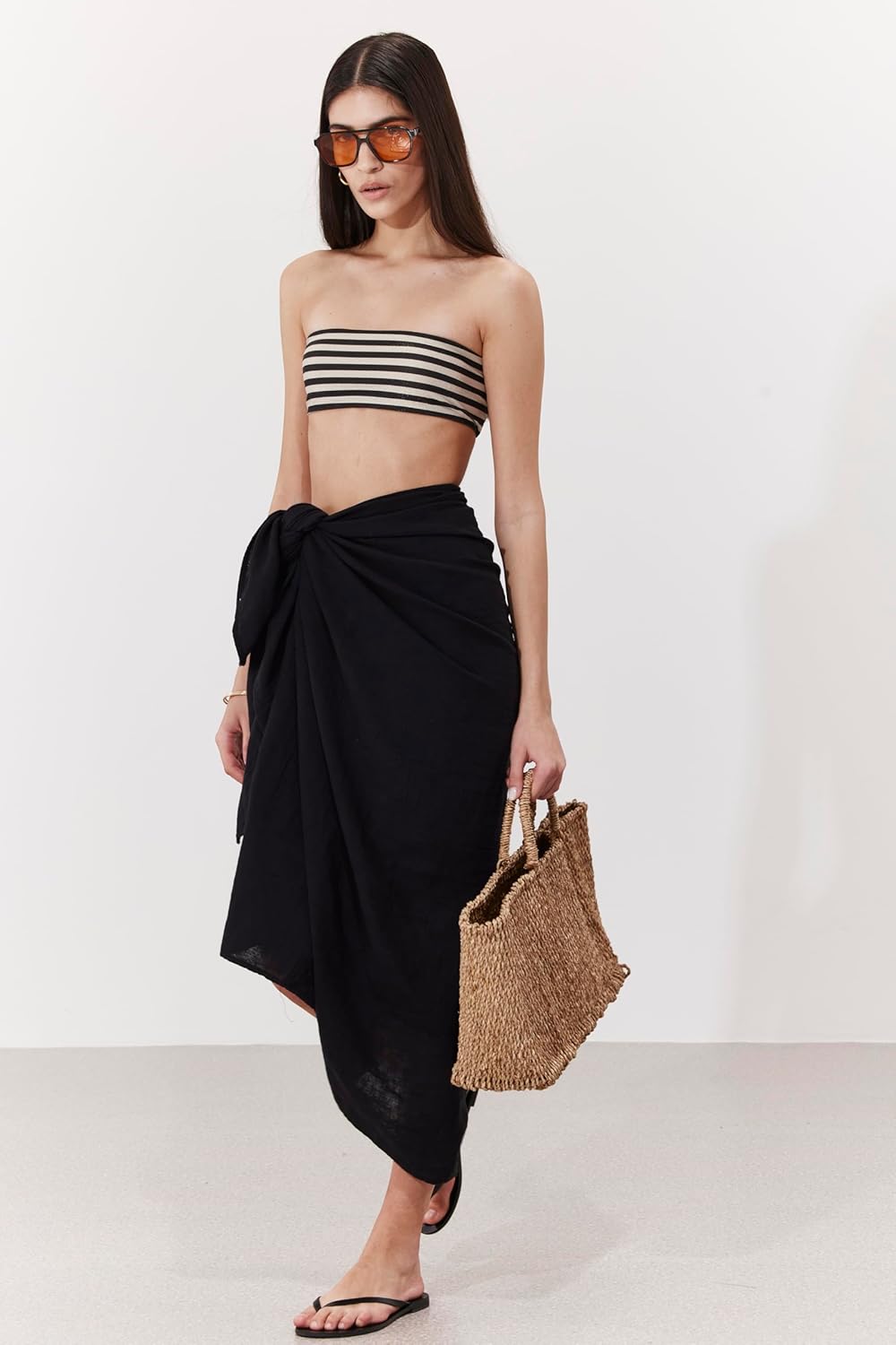 Gottex Beach Life Noa Pareo Cover-Up - Versatile Styling, Perfect as a Sarong, Skirt, or Shoulder Cover