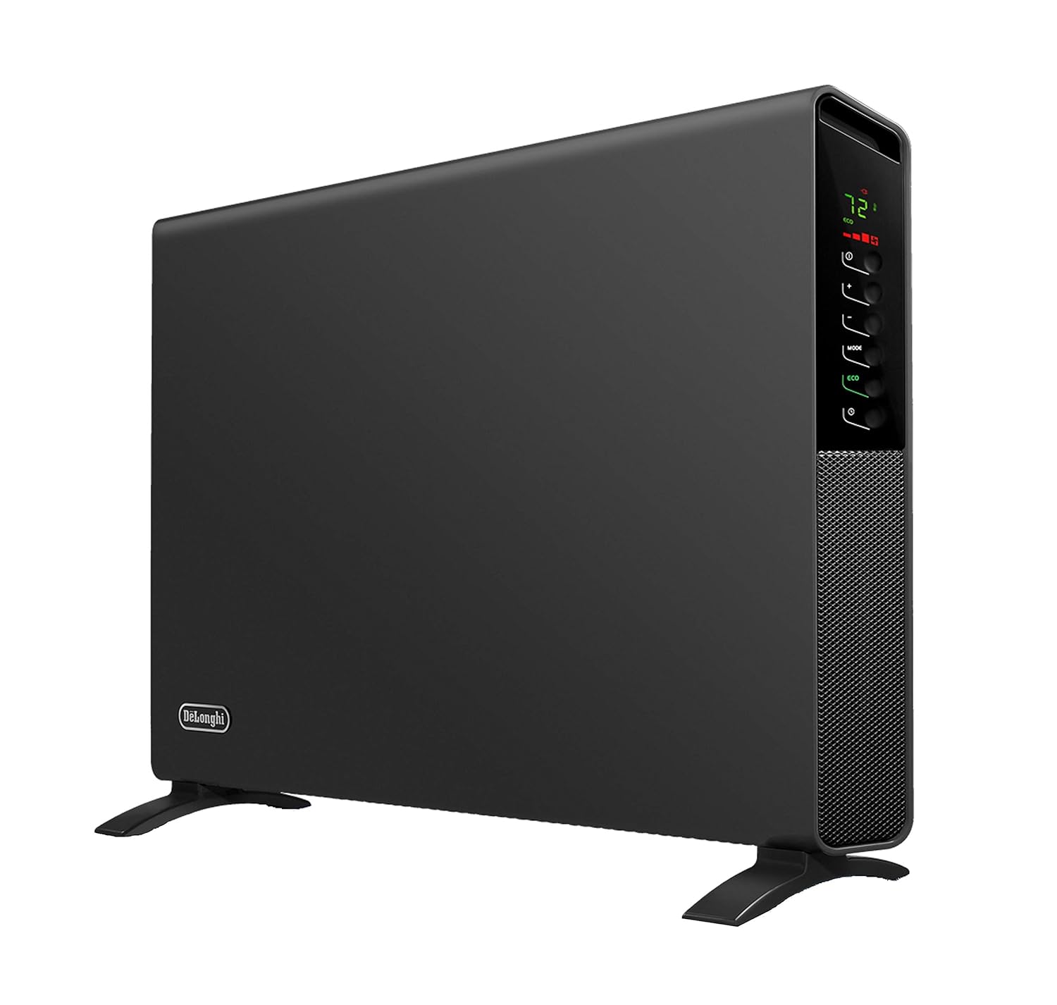 DeLonghi Convection Panel Heater Full Room Quiet 1500W portable electric heater is freestanding easily wall mounted Energy Saving