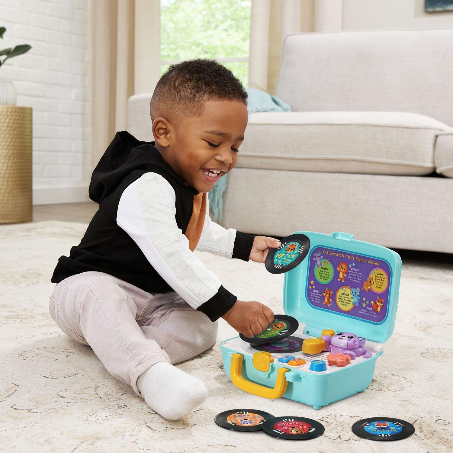 VTech DJ Scratch Cat Record Player