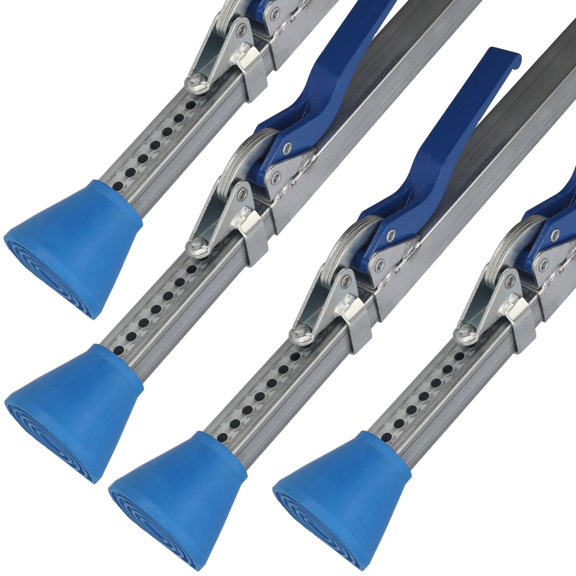 4X Klemmbalken Sperrbalken Stahl 1800-2852mm Ladungssicherung Sperrstange LKW