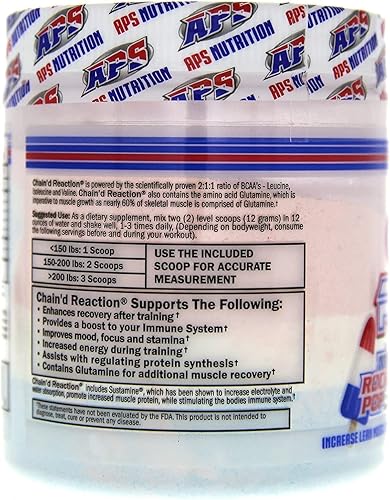 Miniatura 6 de Suplemento nutricional APS Chain'd Reaction, 10.5 onzas, 1, 1