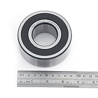 Vista 6 de XIKE 1 Pcs 3308-2RS/5308-2RS Sealed Angular Contact Ball Bearing 40x90x36.5mm Double Row, Fits DIY/CNC/Motor/Auto A/C, Water