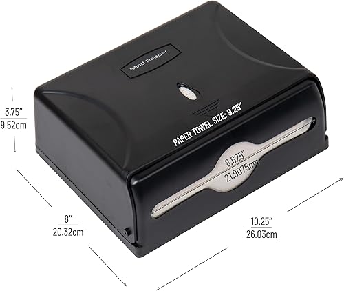 Miniatura 9 de Mind Reader dispensador de toallas de papel multiplegable., Blanco