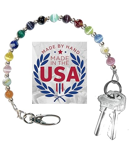 Hidden Hollow Beads Key Keeper, Finder Chain 12" Women's Hand
