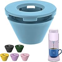 Vista 10 de Boquilla de café de silicona antifugas para Keurig K-Mini y Express, accesorio a prueba de salpicaduras, diseño sin goteo, fácil de limpiar y Negro